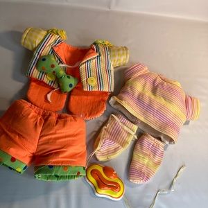 Cabbage patch kids Babydoll clown vintage outfit 85’